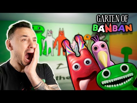 Видео: ПАПА РОБ ИГРАЕТ В GARTEN OF BANBAN! ЭТОТ ДЕТСКИЙ САД ПРОКЛЯТ!