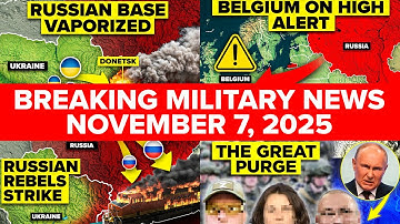 BREAKING MILITARY NEWS - November 7th 2025