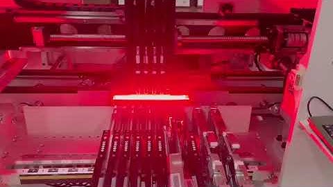 The Video of Electric Feeder  Working on CHM-650 Pick and Place Machine