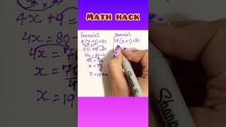 Celebrity This Math Hack Will Change Your Life! #mathematics #mathtricks #viral #shorts#ytshorts Wealth