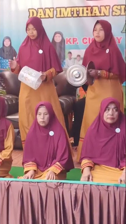 Al banjari Tradisional buanget ..pake alat dapur wkwkwk new 2022 ibu ibu kreatif
