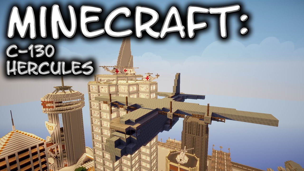 Minecraft Lockheed C 130 Hercules Youtube