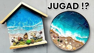 I Did RESIN Art *WITHOUT Resin !?