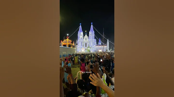 Velankanni Feast ❤️‍🔥🙏 #velankanni #trendingstatus #jesus #ytshorts #velankannichurch