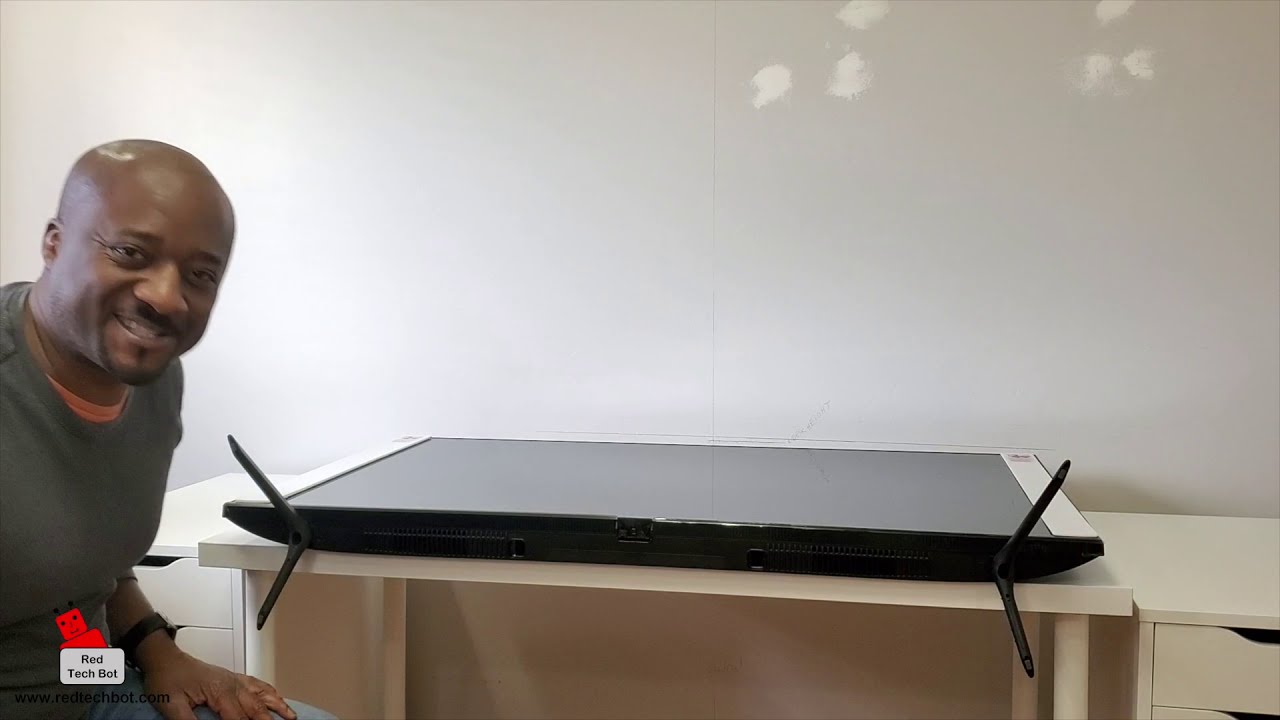 How To Install The Legs On The Samsung Tu8000 Crystal Uhd 4K Tv (2020)