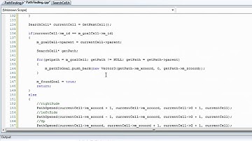 A* (A-Star) Pathfinding C++ Tutorial 1 - part 4/4
