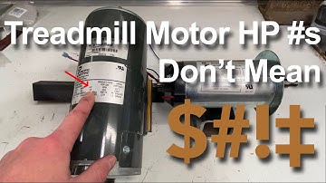 Determining if your treadmill motor has enough torque for the project you want to add it to.