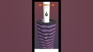 stack ball level 118 #shortgame #gameball #stackball IOS Android gameplay #playstoregames