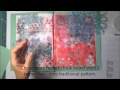 Art Journaling Process Using Gelli plate