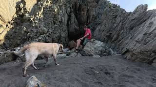 Paseo por el Playon de Bayas (Asturias)