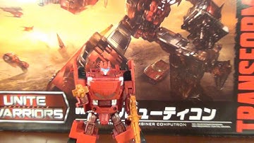 Takara Transformers Unite Warriors Computron Part 1 Lightspeed
