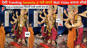 Trending Lord Ganesh Hugging Ai Video Editing | Ganpati Bappa Ai hugging video Editing | Pixverse