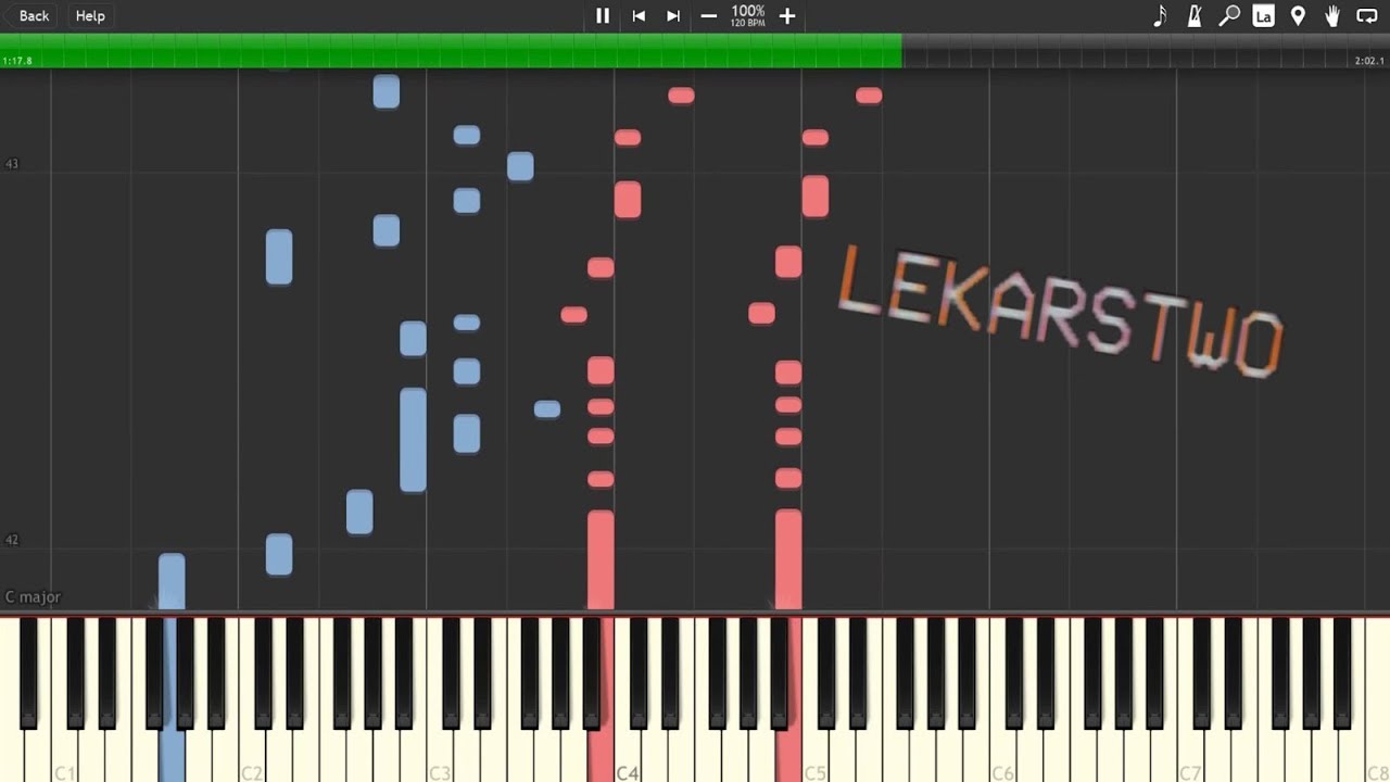 Tymek - Lekarstwo (prod. Favst) (Piano Tutorial)