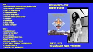 Ted Nugent &amp; The Amboy Dukes, live at El Mocambo Club, Toronto, 02 July 1973. Complete show