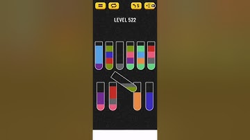 Water Sort Puzzle level 522