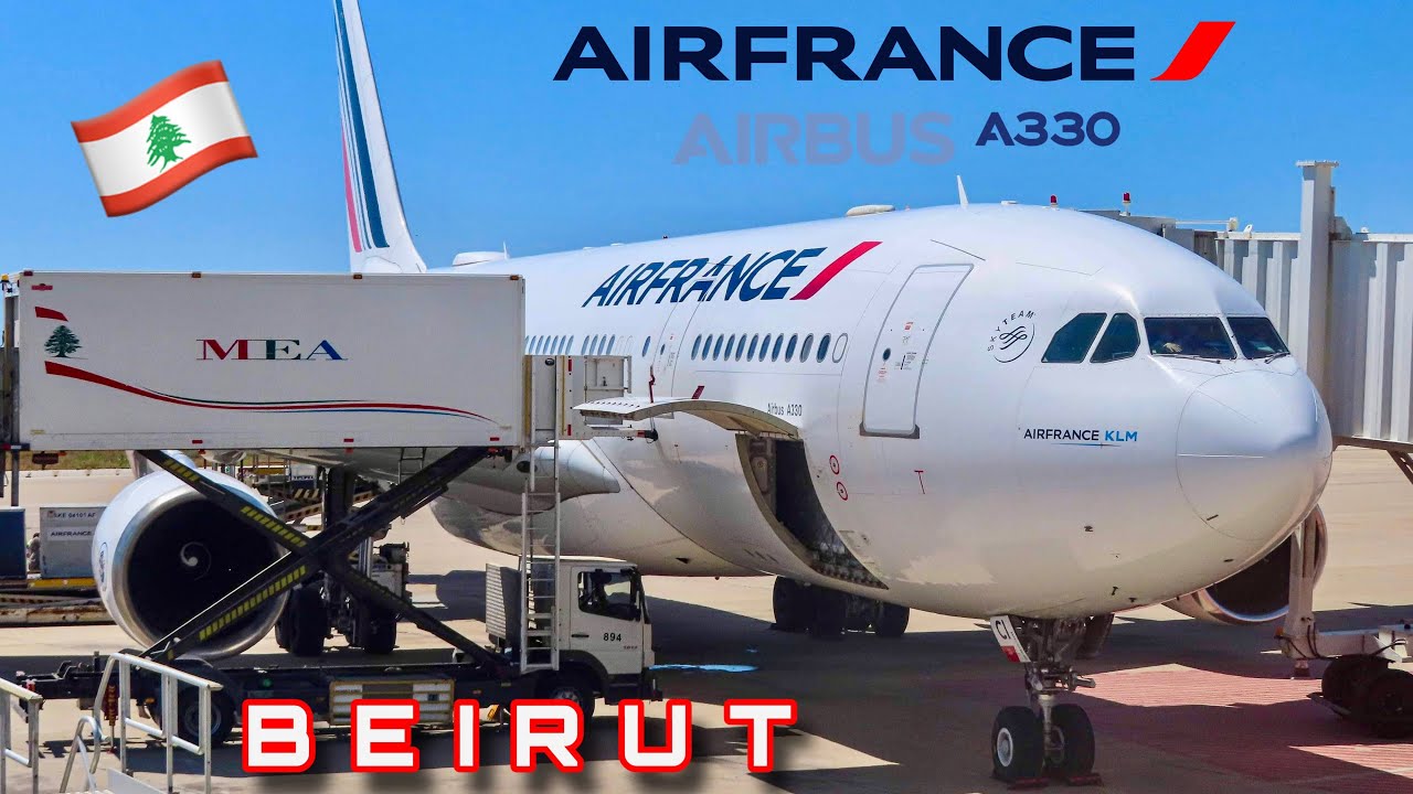 Air France A330 to Lebanon 🇱🇧 | 🇫🇷 Paris To Beirut 🇱🇧 [FULL FLIGHT REPORT]