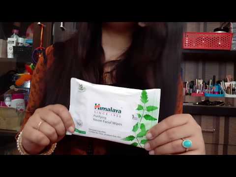 Himalaya purifying neem facial wipes review,best anti acne facial wipes for summers, facial wipes