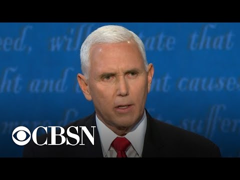 Pence claims Trump suspended all travel from China in early days of COVID-19 response.