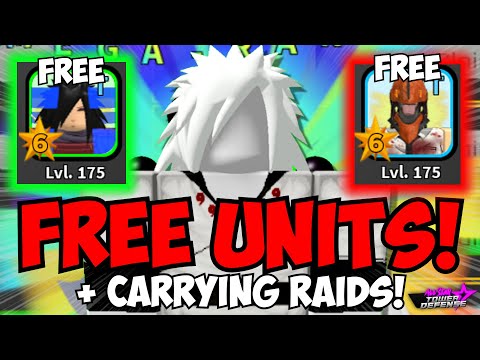 ALL CODES] Giving CHAINSAWMANS & CARRYING ALL ASTD RAIDS! (All Star Tower  Defense Banner Live) 