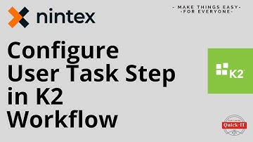 Mastering Nintex K2: Adding User Tasks to Your Workflows #WorkflowAutomation #NintexK2 #Process