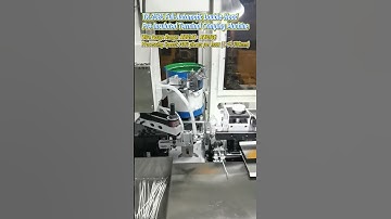 TR 2585 Double-head & Full Automatic! Insulated Terminal Crimping Machine  #industrialautomation