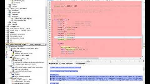 CONVERSION ADC CON EL PIC18F4550