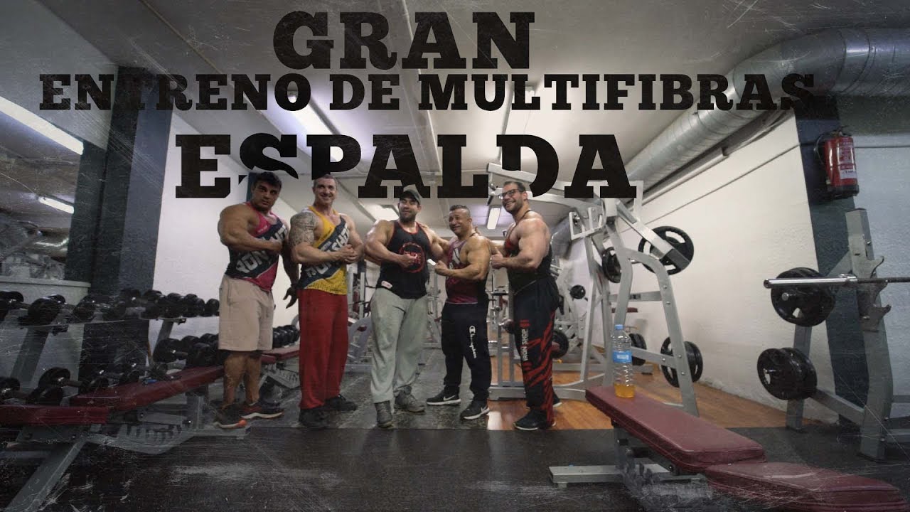 MEJORES Ejercicios de ESPALDA | ENTRENO DE ESPALDA MULTIFIBRAS | Iron Channel