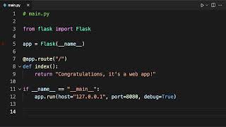 Creating a Simple Python Web Application With Flask and Testing Locally