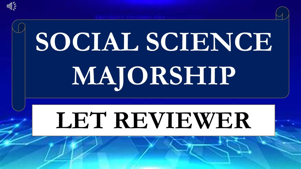 SOCIAL SCIENCE//MAJORSHIP QUESTIONS//LET REVIEWER - YouTube