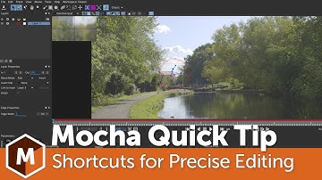 Mocha Quick Tip: Shortcuts for Precise Editing