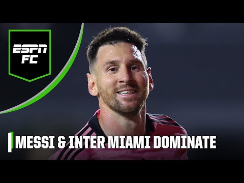 LIONEL MESSI DOMINATION 🔥 1 GOAL, 5 ASSISTS vs. New York Red Bulls | ESPN FC