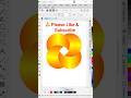 How to Create a 3D Ribbon Logo in CorelDRAW #logo #youtubeshorts #weddingcard#youtubeshorts #yt