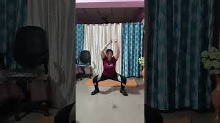 Morning workout stretches the hamstrings, and lower back, core strength,joint mobility,#fitness #fit