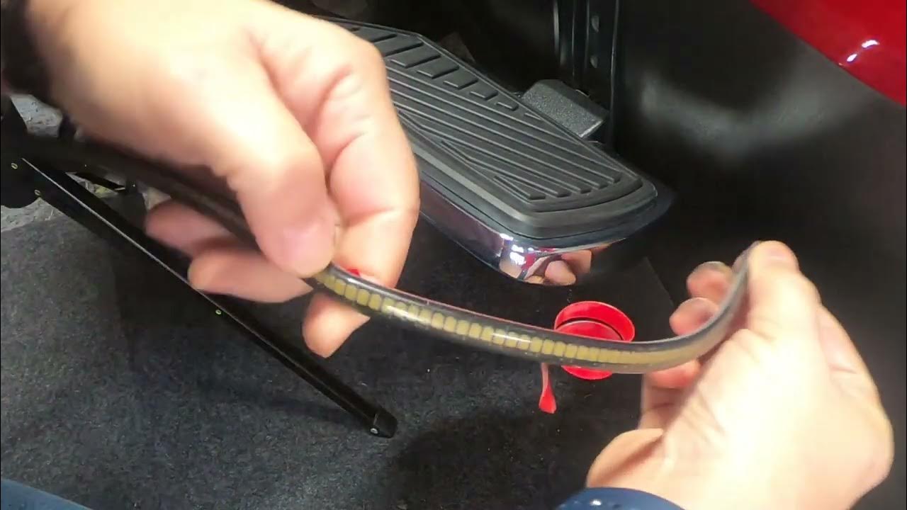 Can AM Spyder RT Passenger Floor board Lights YouTube