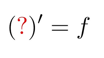 Calcul de primitives 1 - Primitives d