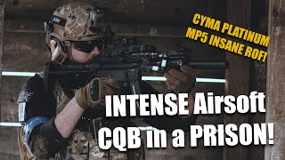 INTENSE Airsoft CQB in a Prison! THE GAOL