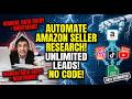 Automate Amazon Seller Research: Scrape Emails &amp; Social Stats to Google Sheets 🚀