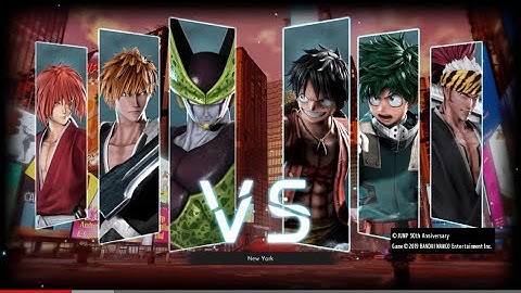 JUMP FORCE Random Team Match Gameplay