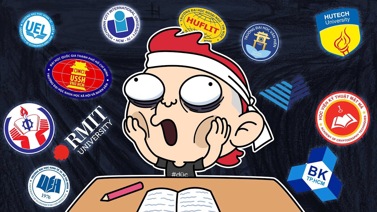 Tất cả ĐẠI HỌC nổi nhất tại TP HCM (P1) | Me xừ Đức