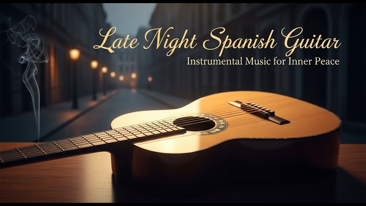 Ambiente íntimo para la noche: Late Night Spanish Guitar ✦ Guitarra Española Suave