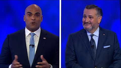Ted Cruz and Colin Allred answer questions about fertility treatments during WFAA debate