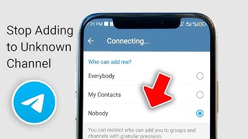 How to Stop People Adding You to Unknown Telegram Channels