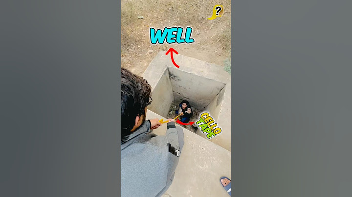How Many Cello tape layers to Pull up a Man from Well?🧍‍♂️🤔#youtubeshorts