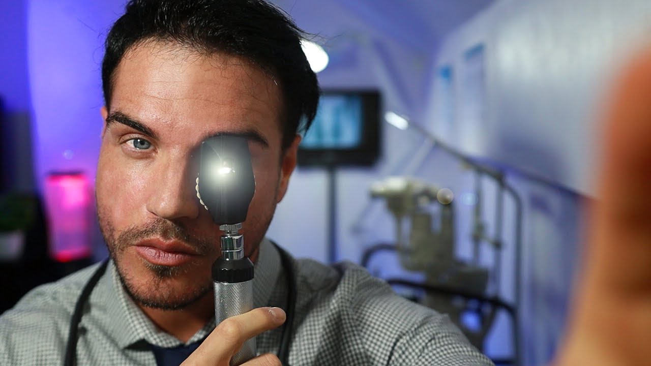 ASMR | CRANIAL NERVE EXAM  (Doctor/Medical Roleplay)