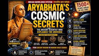 Aryabhata’s Cosmic Secrets | Indian Knowledge System &amp; Modern Science (आर्यभट्ट  प्राचीन अन्वेषक)