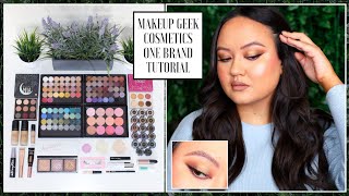 MAKEUP GEEK COSMETICS | Full Face One Brand Tutorial! Farewell To Another Brand 💔