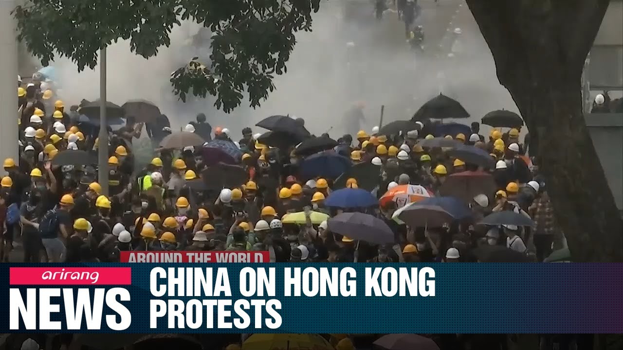 China accuses Hong Kong protesters of committing 'evil and criminal acts'