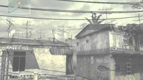 MW3 Across map throwing knife