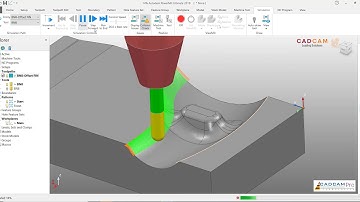 PowerMill 2019 Tutorial #50 | 3D Mill Parametrics Offset Finish
