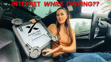 TESTING STARLINK MINI MOBILE INTERNET *WHILE* DRIVING - WILL IT WORK?? #starlink #internet #elonmusk